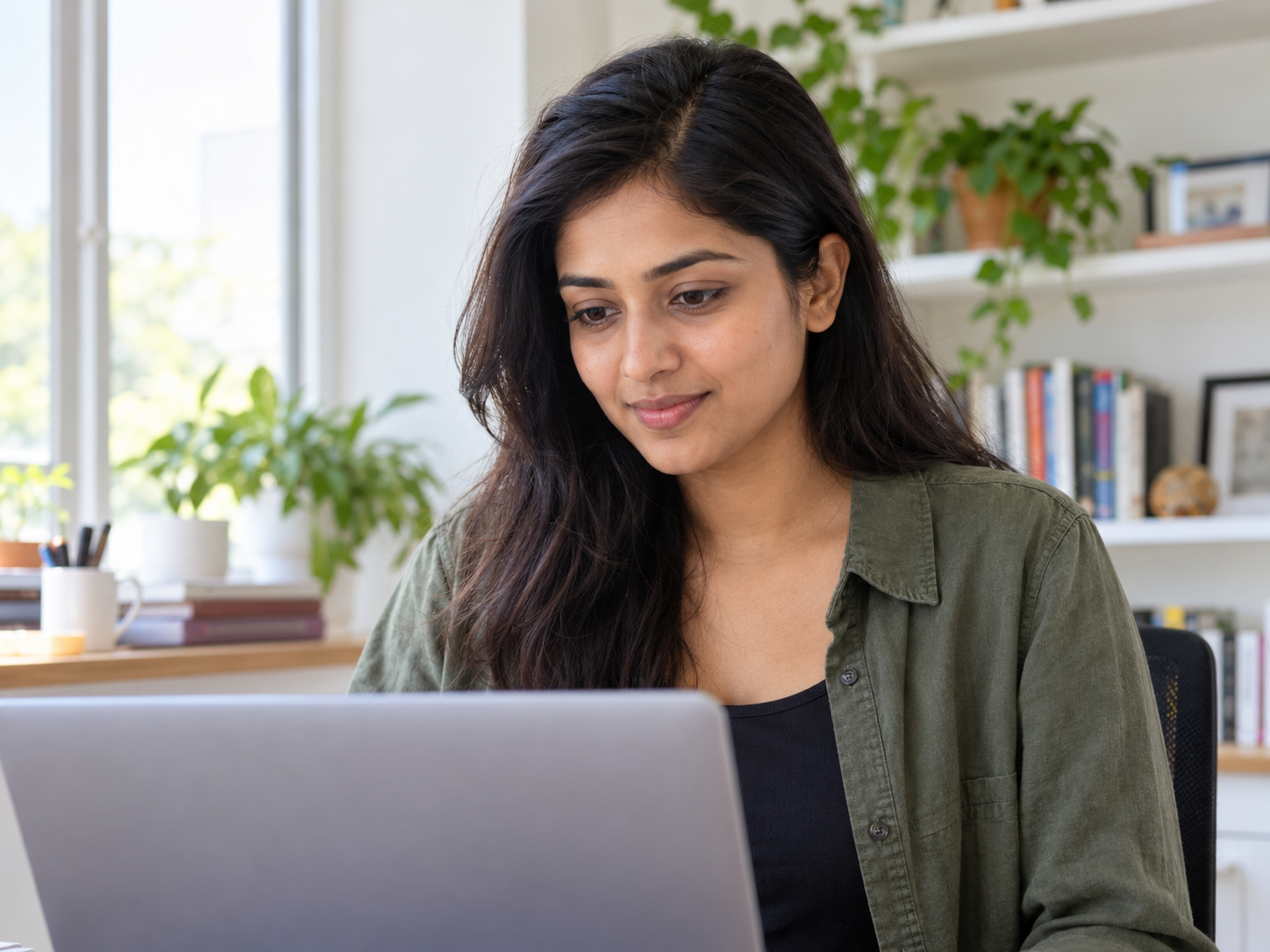 Illustrative career-change learner; not a student testimonial