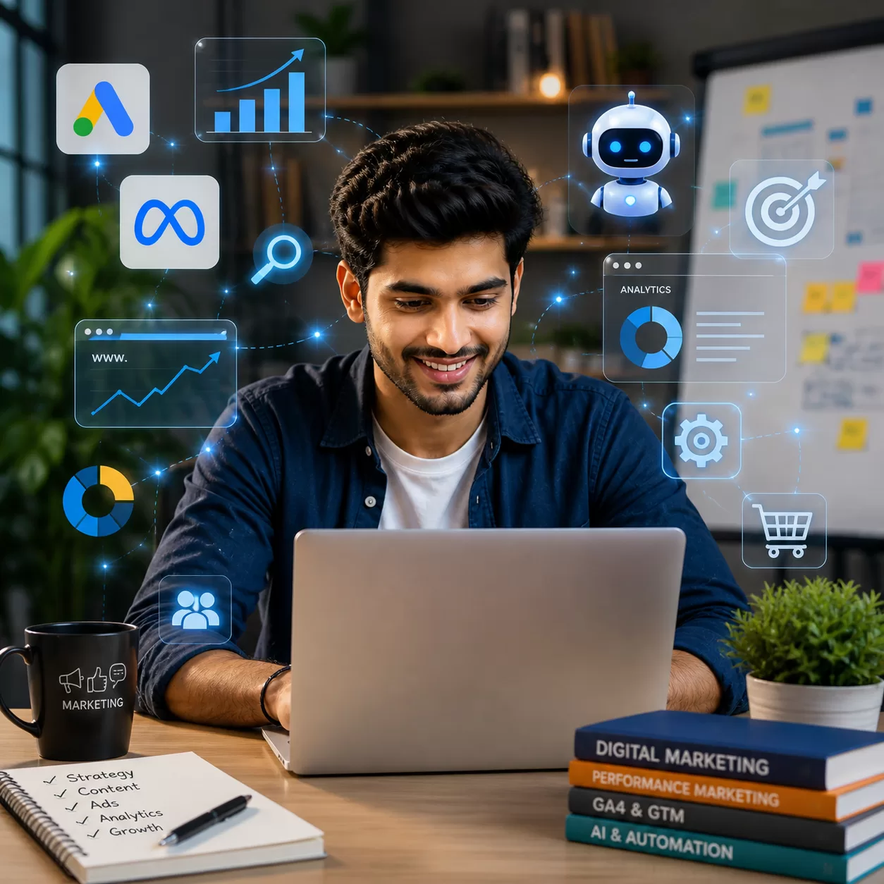 AI digital marketing course in Panvel with practical training and job support
