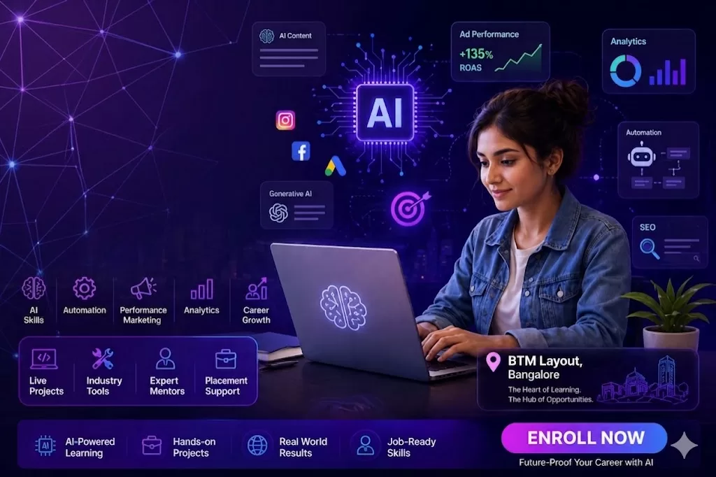 AI-first digital marketing course in Pune hero slide