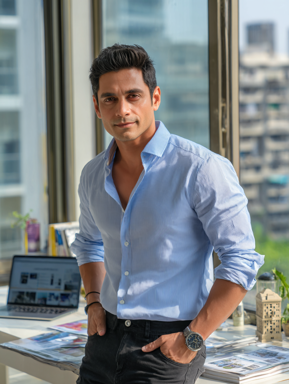 Entrepreneur using AI tools for growth and automation